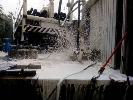 Garantizan abasto de agua potable, con mantenimiento de pozo de la colonia Calicanto