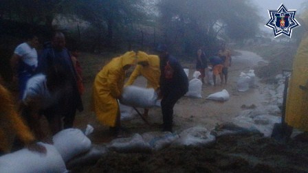 Registra río Tequisistlán escala crítica en su nivel; posible desbordamiento