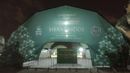 Inaugura Ejército Mexicano Exposición “Fuerzas Armadas… Pasión por Servir a México”