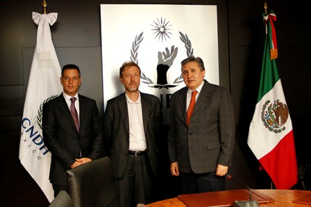 Analizan CNDH, ACNUDH y Gobierno de Oaxaca agenda de cuatro puntos