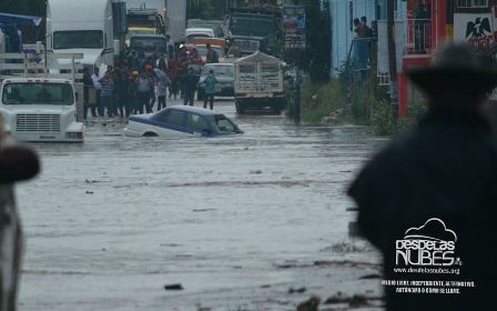 Afectadas más de 30 familias por tromba ocurrida en Tlaxiaco, Oaxaca