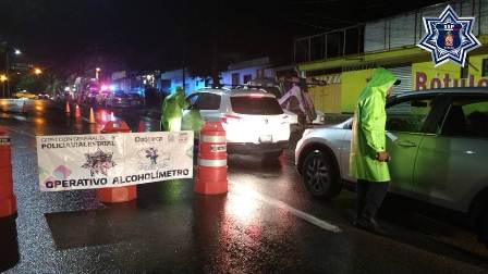 Arroja 26 conductores arrestados este fin de semana Operativo Alcoholímetro: SSPO