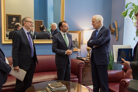 Coinciden Luis Videgaray y John Cornyn en la oportunidad de modernizar el TLCAN
