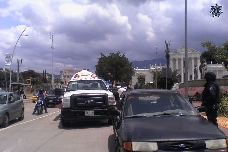 Infraccionados 91 vehículos en operativo preventivo y de seguridad vial en la colonia Reforma
