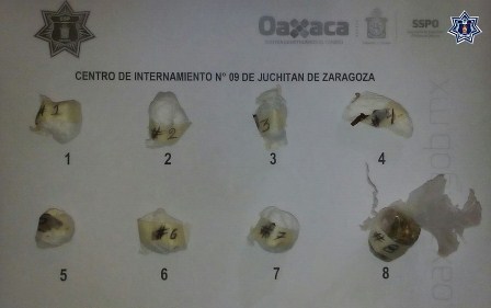 Localizan ocho dosis de marihuana durante revisión en penal de Juchitán, Oaxaca