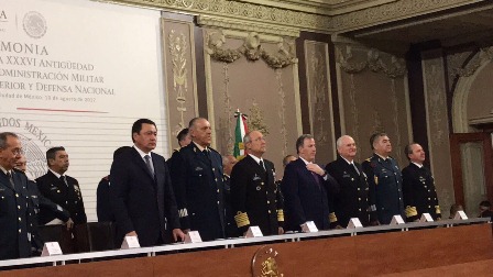Graduación del personal que culmina sus estudios en el Colegio de Defensa Nacional