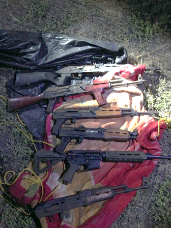 Localizan campamento clandestino de adiestramiento de la delincuencia organizada en Matamoros