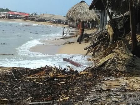 Sin graves afectaciones por “Mar de Fondo” en costas de Oaxaca