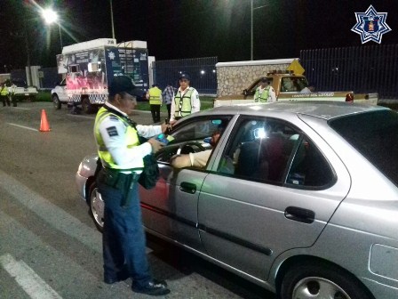 Operativo Preventivo Alcoholímetro