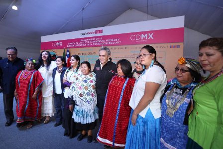 Instituye Gobierno de la CDMX Fiesta de las Culturas Indígenas