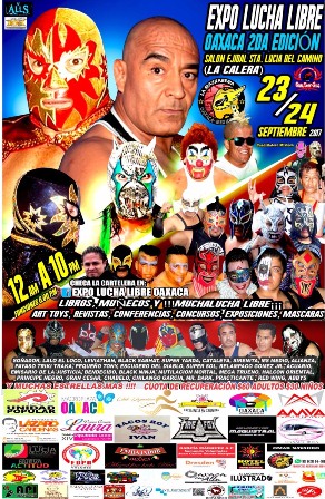 Realizaran Segunda Edición de la “Expo Lucha Libre Oaxaca 2017”