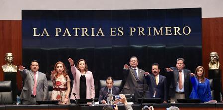 Senado elige como presidente de la Mesa Directiva a Ernesto Cordero Arroyo