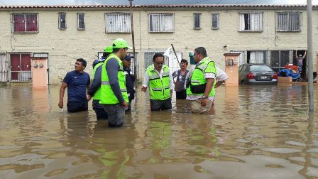 Aplican Plan DN-III-E en zonas dañadas de Santa Cruz Xoxocotlán, Oaxaca