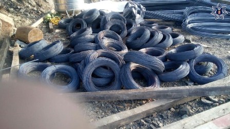 En Oaxaca, localiza Policía Estatal material para construcción presuntamente robado