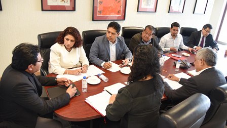Reciben diputados a candidatos a integrar Órgano de Fiscalización del Estado de Oaxaca