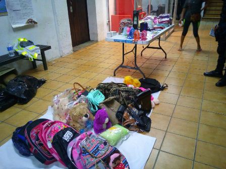 Detienen a tres sujetos cuando saqueaban negocio en Santa Lucía del Camino