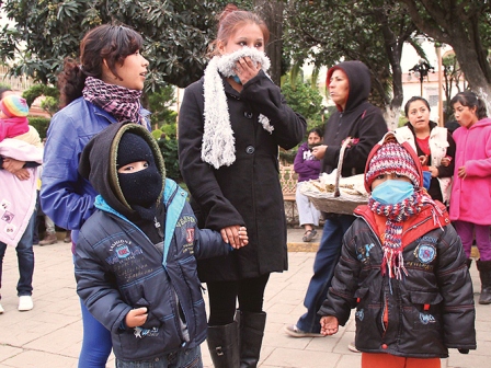 Emite IMSS recomendaciones ante frente frio en el estado de Oaxaca