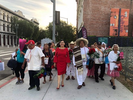 Realiza Gobierno de Oaxaca Tercera Guelaguetza Familiar en Estados Unidos