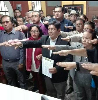 Reynel Vásquez Zárate, nuevo secretario General del sindicato SUMA en la UABJO
