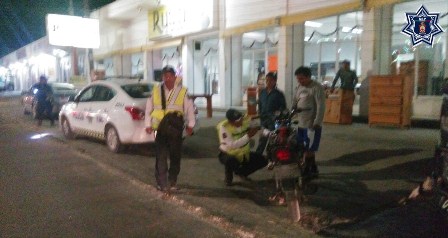 Retiran 10 motocicletas de la vía pública en el Istmo por falta de documentación: SSPO