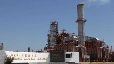 Desfogues controlados en la Refinería Salina Cruz, Oaxaca