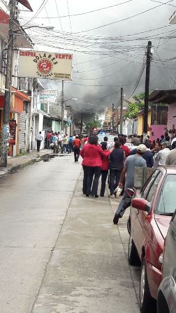 Ni heridos ni muertos por incendio en bodega de servicios de salud en Tuxtepec: CEPCO