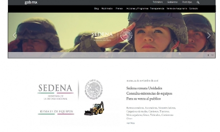 Denuncia Sedena sitios de Internet apócrifos