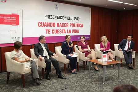 La violencia política contra las mujeres se da por la búsqueda de espacios: Tagle
