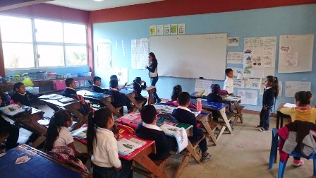 En clases, 97.5% de escuelas públicas de educación básica en Oaxaca