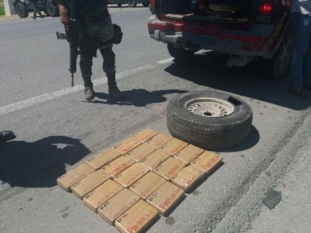 En cuatro acciones, asegura Ejército Mexicano marihuana y cocaína en Tamaulipas
