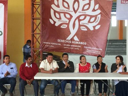 Representará Morena en el Congreso de la Unión los intereses del pueblo Mixe