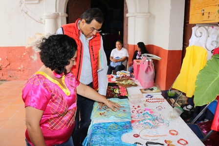 Respaldan artesanas emprendedoras del Valle Eteco a Morena y al PT