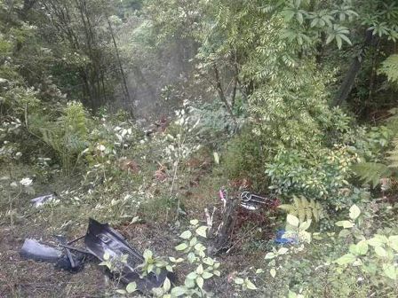 En Oaxaca, al menos nueve lesionados al caer urban de pasajeros a un barranco