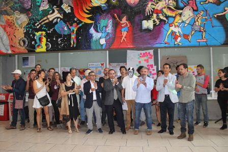 Inauguran Tercer Encuentro de Arte Público “Invasión Gráfica” en UAM Azcapotzalco