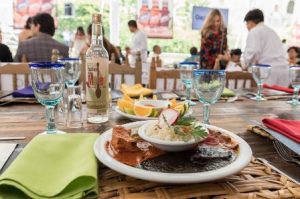 Mole negro, amarillo, coloradito, verde, mole de caderas y chichilo.