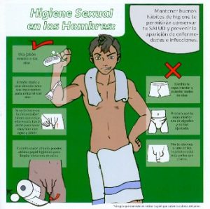 Usar un jabón neutro sin olor y cambiar diario la ropa interior.