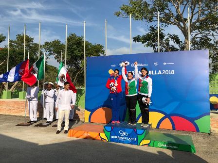 Otra jornada exitosa para Sedena en Juegos Centroamericanos y del Caribe “Barranquilla 2018”