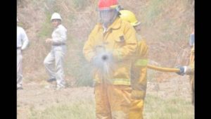 Este ejercicio se llevó a cabo bajo estrictas medidas de seguridad.