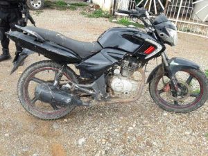 Motocicleta Italika, número de serie 3SCPFTDE1B1023035, modelo 2011, color negro y sin placa.