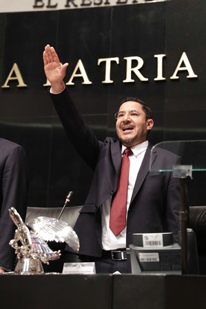 Poder Legislativo será protagonista del cambio político de México: Martí Batres
