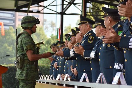 Ceremonia de premiación y clausura de concursos de bandas de música y de guerra