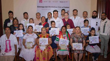 Restaurantes oaxaqueños en búsqueda del distintivo nacional “Ven a comer”