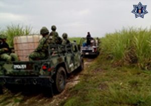 El hallazgo sobre el camino brechero que conduce a Almolonga.