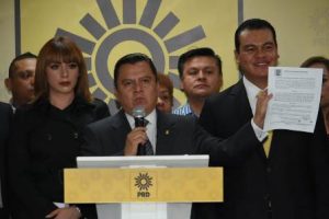 Mancera agradeció el voto de confianza de los senadores y de este instituto político.