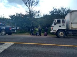 Sobre la Carretera Federal 190, a la altura de La Reforma, Huajuapan de León.