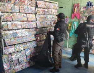 Aseguran máquinas tragamonedas.