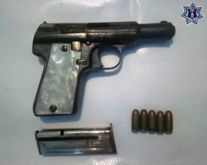Pistola calibre 380, matrícula 9/M8380P.