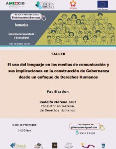 Conversatorio: “Los medios de comunicación y la construcción de ciudadanías”.