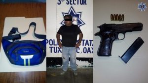 En San Pedro Ixcatlán, Tuxtepec, detuvieron a Nereo FG, de 41 años de edad.