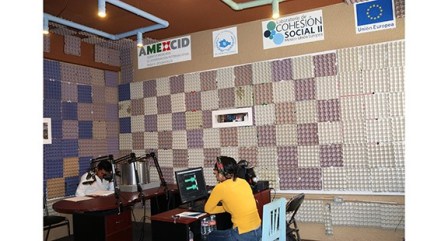 Opera Defensoría nuevo estudio radiofónico para difundir proyecto en colaboración con Unión Europea